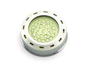 Round Surface Mounted Puck light 25 LED Cluster