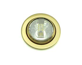 Round Recessed or Surface Mounted LED light with gimbal head