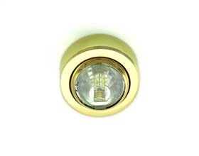 Round Recessed or Surface Mounted LED light with gimbal head