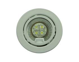 Round Recessed or Surface Mounted LED Puck light